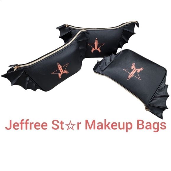 Jeffree Star Bat Wing Makeup Bag - Picture 1 of 2